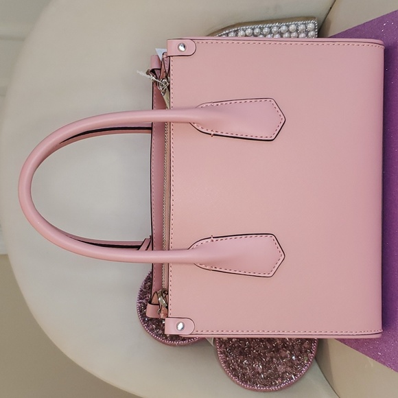 🎉2xHP🎉Michael Kors 💘NWT💘 Primrose Pink Small Leather Satchel!💘💘💘 - Picture 11 of 17